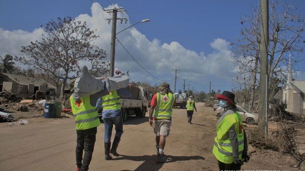 COVID digest: Volcano-hit Tonga in lockdown