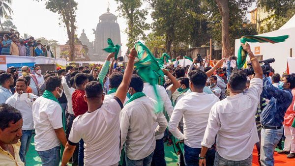 Odisha Panchayat Polls: BJD leads the pack