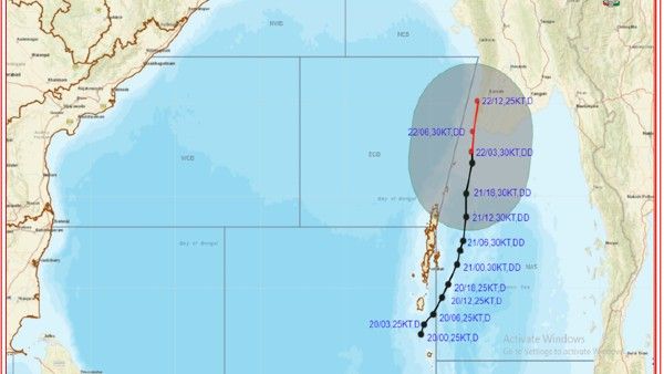 Cyclone Asani: Deep Depression weakens over North Andaman Sea, moves towards Myanmar; landfall tomorrow