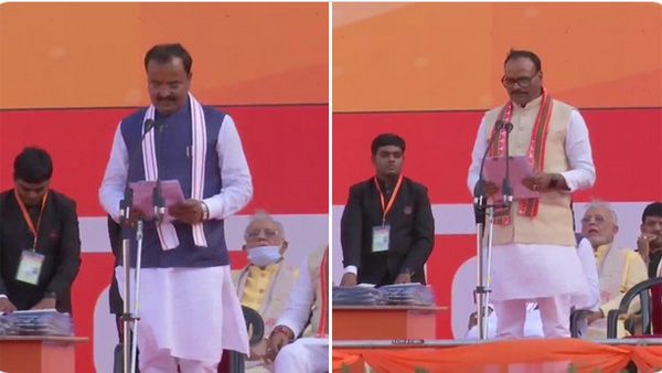 Keshav Prasad Maurya, Brijesh Pathak are deputies of Yogi Adityanath in new government