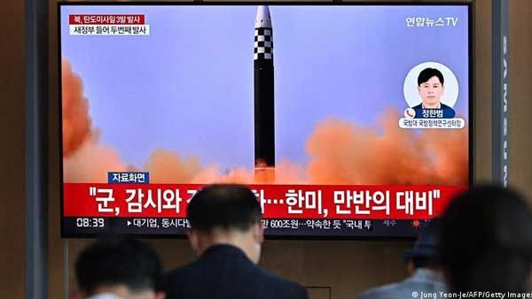 Possible ballistic missile test by North Korea