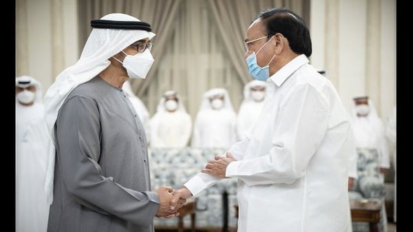 Vice President Naidu offers condolences in UAE on former President Sheikh Khalifa’s demise