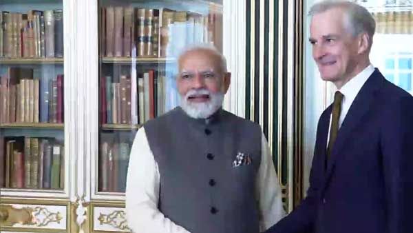 PM Modi meets Norway PM Jonas Gahr Støre, discusses ways to deepen developmental cooperation