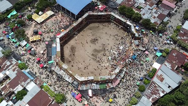 Colombian bullfight: Wooden stands collapse, 4 killed, several injured