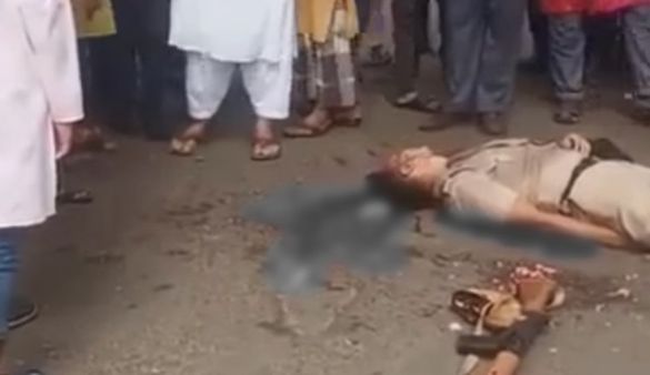 Fact Check: Was this cop in Kolkata killed by those protesting against Nupur Sharma