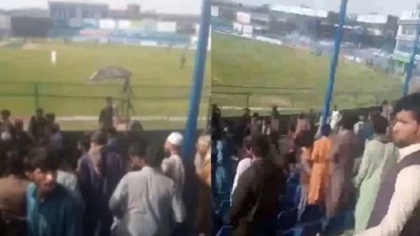 Explosion at Kabul international cricket Stadium during Afghanistan T20 tournament | VIDEO