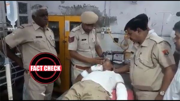 Fact Check: Was this injured cop part of the team that arrested Kanhaiya Lal’s killers? 