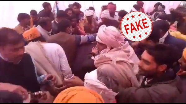 Fact Check: Liquor was not served at PM Modi’s rally in Hyderabad 