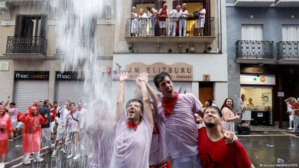 Pamplona Bull Run festival returns after two years