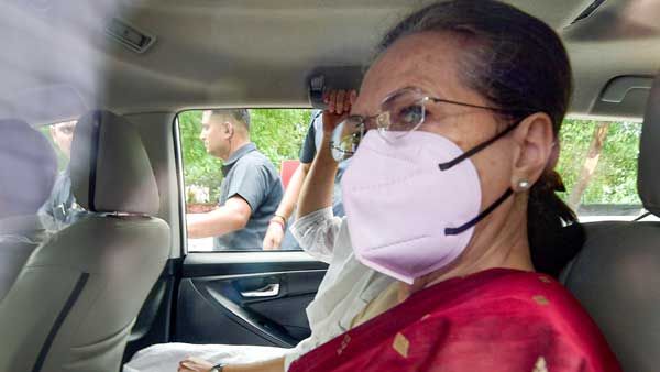 ED questions Sonia Gandhi for 2.5 hours in National Herald case