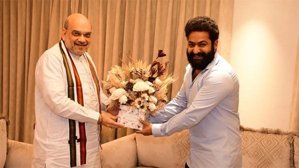 A gem: Amit Shah after meeting Jr NTR
