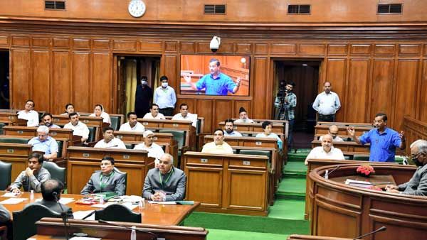 Uproar by AAP, BJP MLAs in Delhi Assembly, proceedings adjourned for one hour | Top points