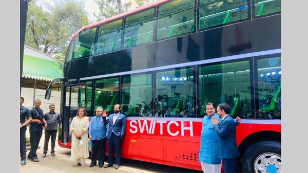 India's first electric double decker bus launched in Mumbai
