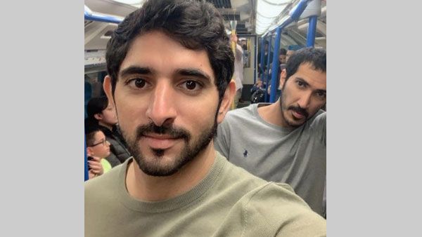 Dubai Crown Prince travels like commoner in London Tube, pic goes viral