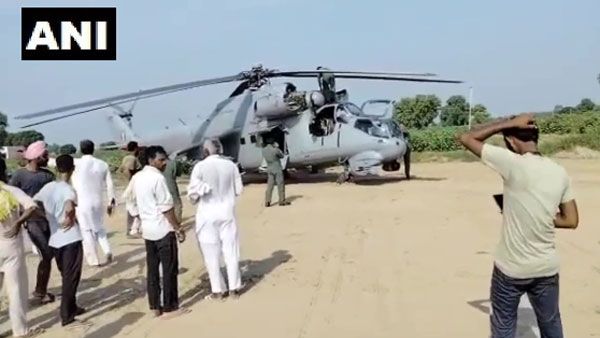 Indian Air Force chopper makes emergency landing in Rajasthan