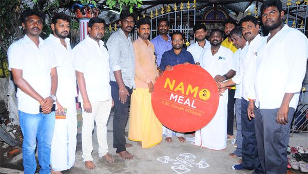 NaMo Meal” initiative by BJP Tamilnadu Leader SG Suryah on his Birthday