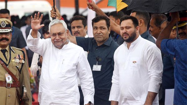 Bihar floor test updates: Nitish Kumar-led grand alliance wins trust vote; BJP stages walk out
