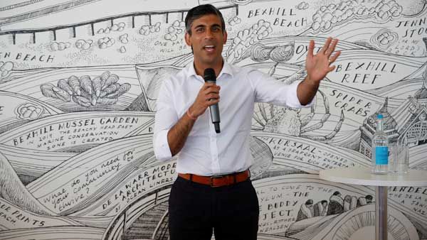 UK PM race: Excited to keep going, says Rishi Sunak as poll surveys favour Liz Truss