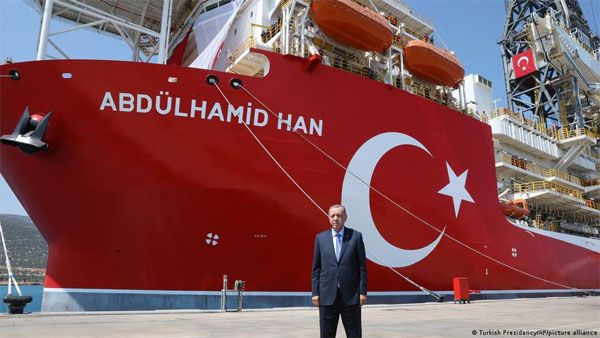 Turkey sends new drill ship to eastern Mediterranean