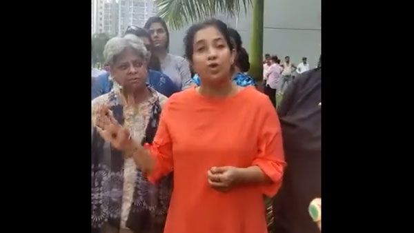 NCW seeks Shrikant Tyagi's arrest for allegedly abusing woman in Noida | VIDEO