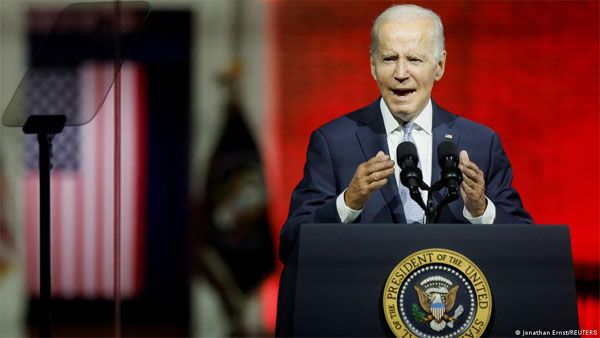 Biden: Trump hardliners threaten to take US 'backwards'