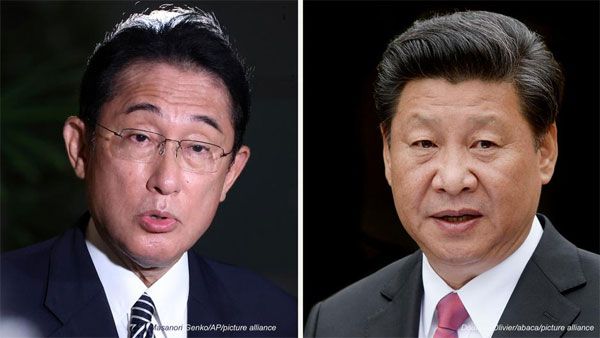 Chinese, Japanese leaders stress importance of relations