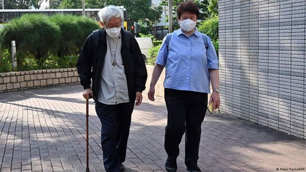 Cardinal, 5 others on trial over Hong Kong protest fund