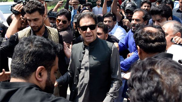Pak's former PM Imran Khan appears before court to apologise to female judge