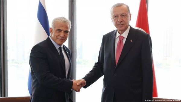Leaders of Israel and Turkey hold first meeting since 2008