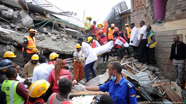 Kenya: Building collapse leaves 5 dead
