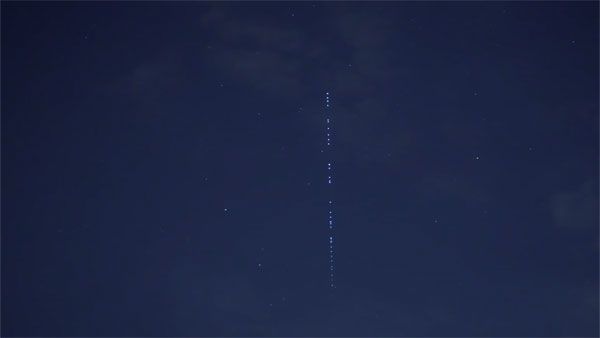Fact Check: Old video from Poland showing train of lights shared as one from UP