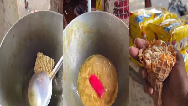 With a twist: The internet can’t stop reacting to Maggi noodles with Raspberry ice-cream