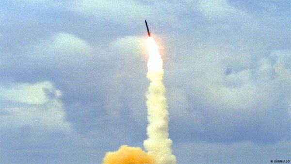 US announces intercontinental ballistic missile test
