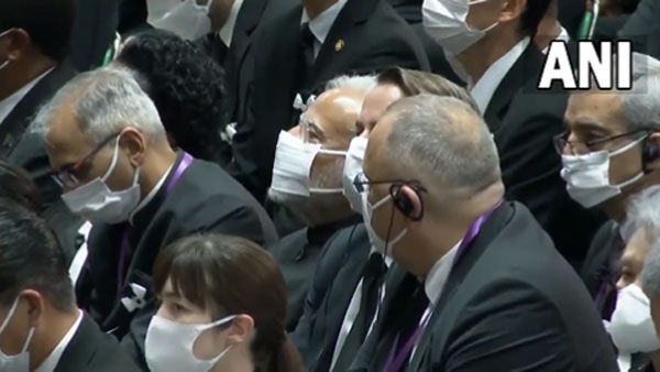 PM Modi attends State funeral of former Japanese PM Shinzo Abe in Tokyo | VIDEO