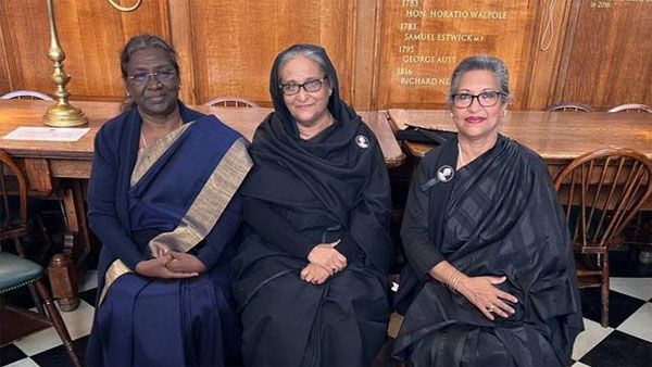 Prez Murmu meets Bangladesh PM Hasina, before Queen's funeral