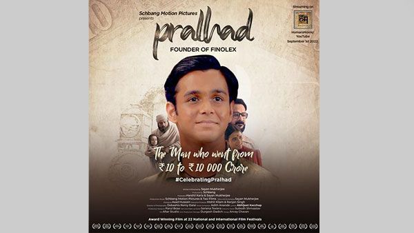 Pralhad, a Short Film on inspiring life journey of Finolex Founder ‘Late Shri P Chabbria’ released on YouTube