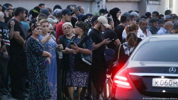 Warning shots fired at anti-mobilization protest in Dagestan