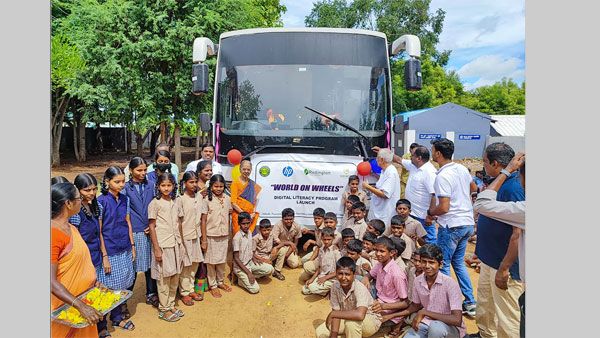 'World on wheels' to promote digital literacy in rural schools