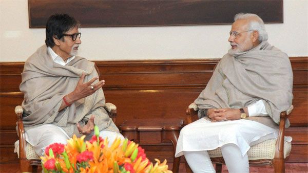 PM Modi wishes Big B on his 80th birthday