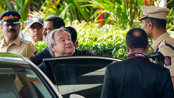 Fighting terrorism a global priority: UN Sec-Gen Antonio Guterres pays tribute to 26/11 victims