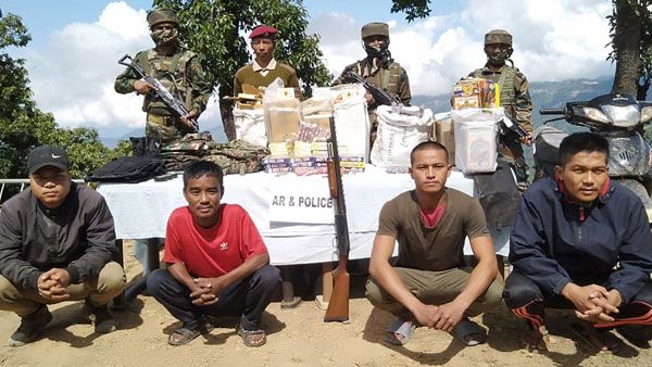 Assam Rifles recovers war-like stores in Mizoram