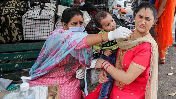 India records 1,334 COVID cases, the lowest in 188 days