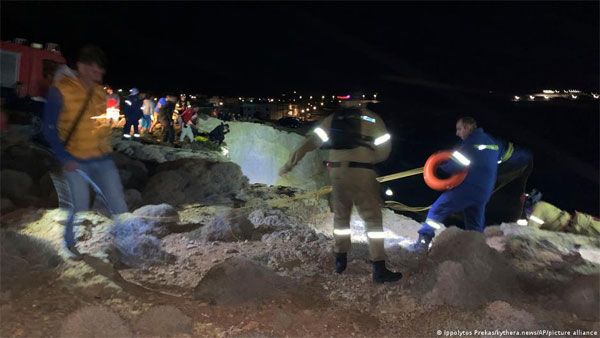 Greece blames Turkey for arrivals after migrant boats sink