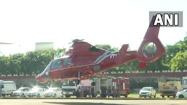 Chhattisgarh: Toppers of Class 10, 12 take free helicopter ride