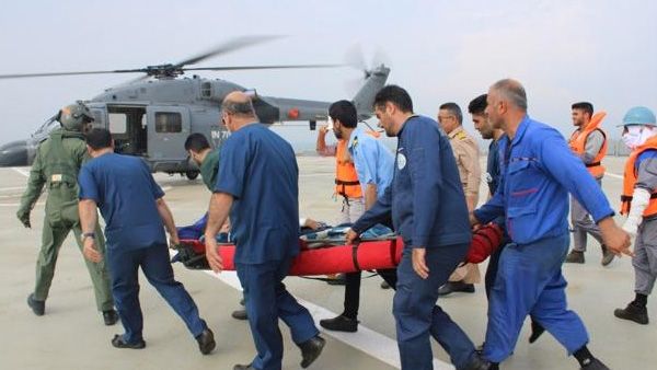 Indian Navy rescues Iranian Navy personnel on request for medical evacuation