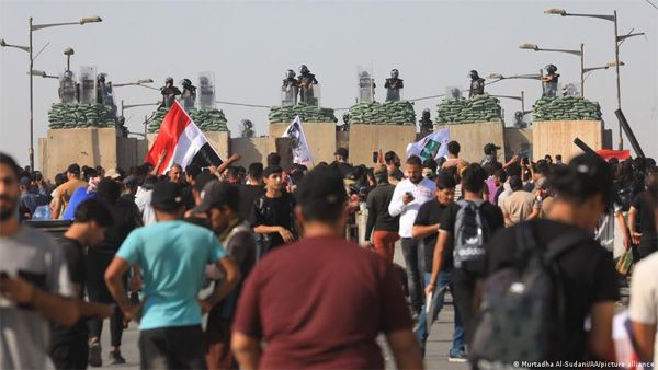 Iraqi protesters injured while marking mass 2019 protests