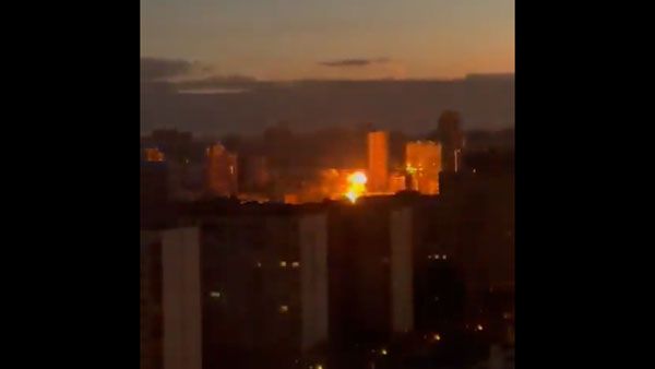 Ukraine’s capital hit by Kamikaze drones: Watch