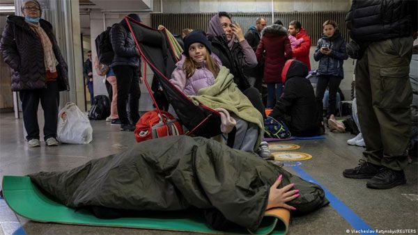 Ukrainians lack access to bomb shelters