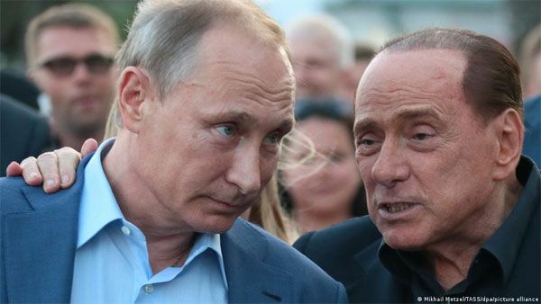 Berlusconi says he 'reconnected' with Putin