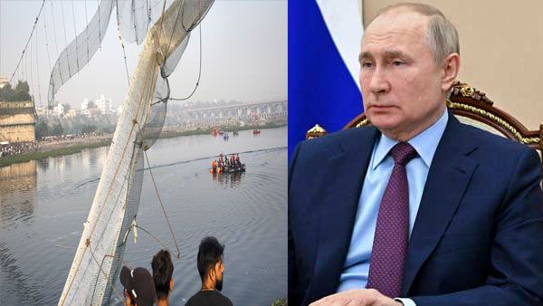 Putin extends condolences to victims of Morbi bridge collapse